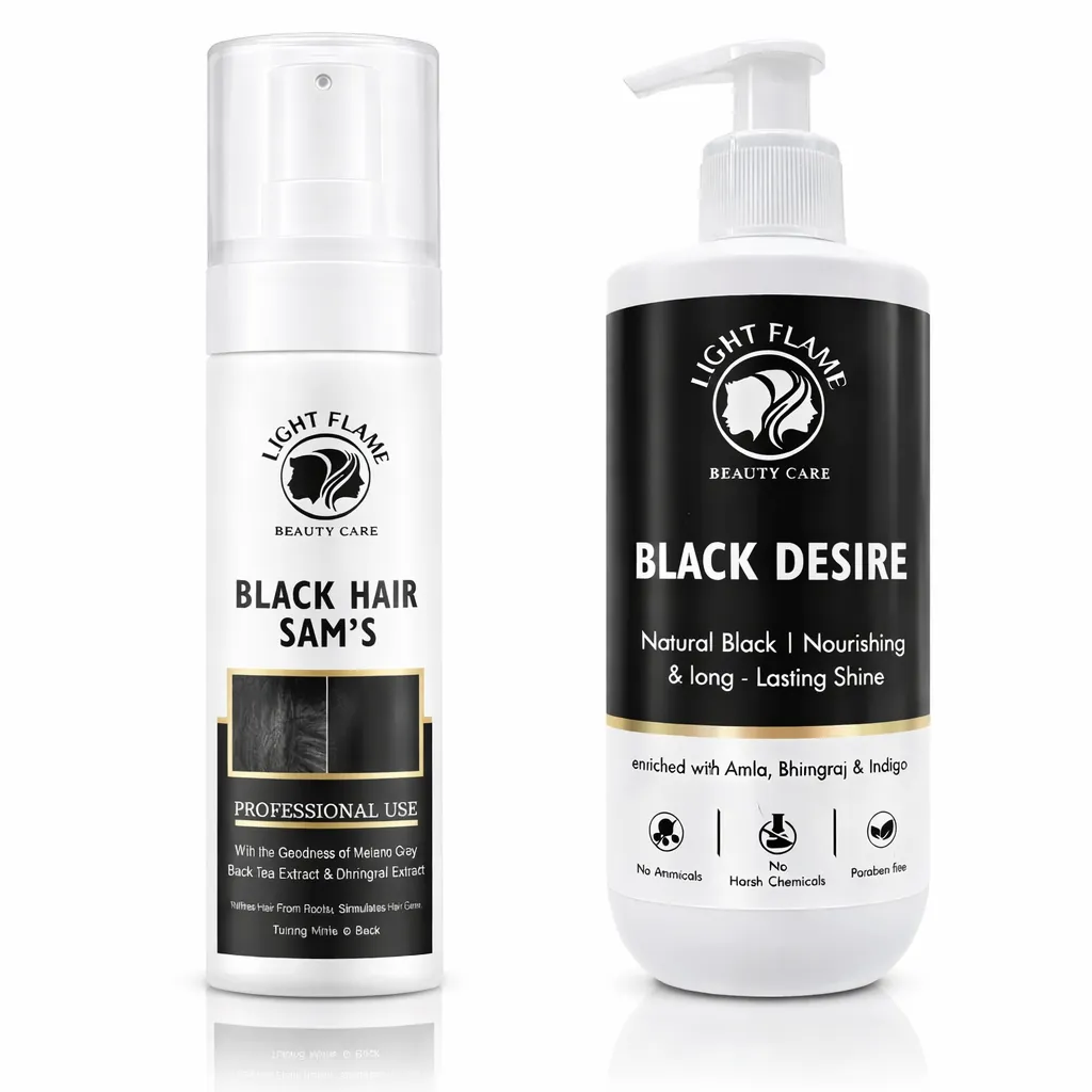 BLACK HAIR & BLACK DESIRE COMBO