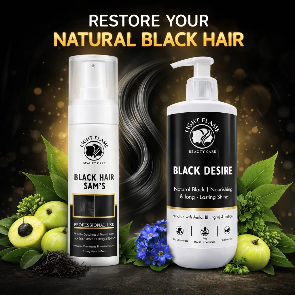BLACK HAIR & BLACK DESIRE COMBO