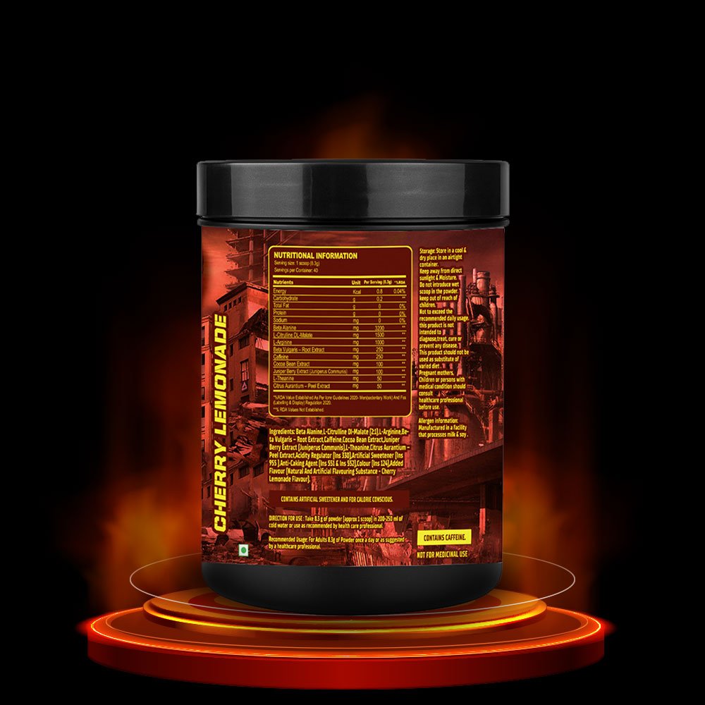 The Rude Nutrition Crush Hard Pre-Workout