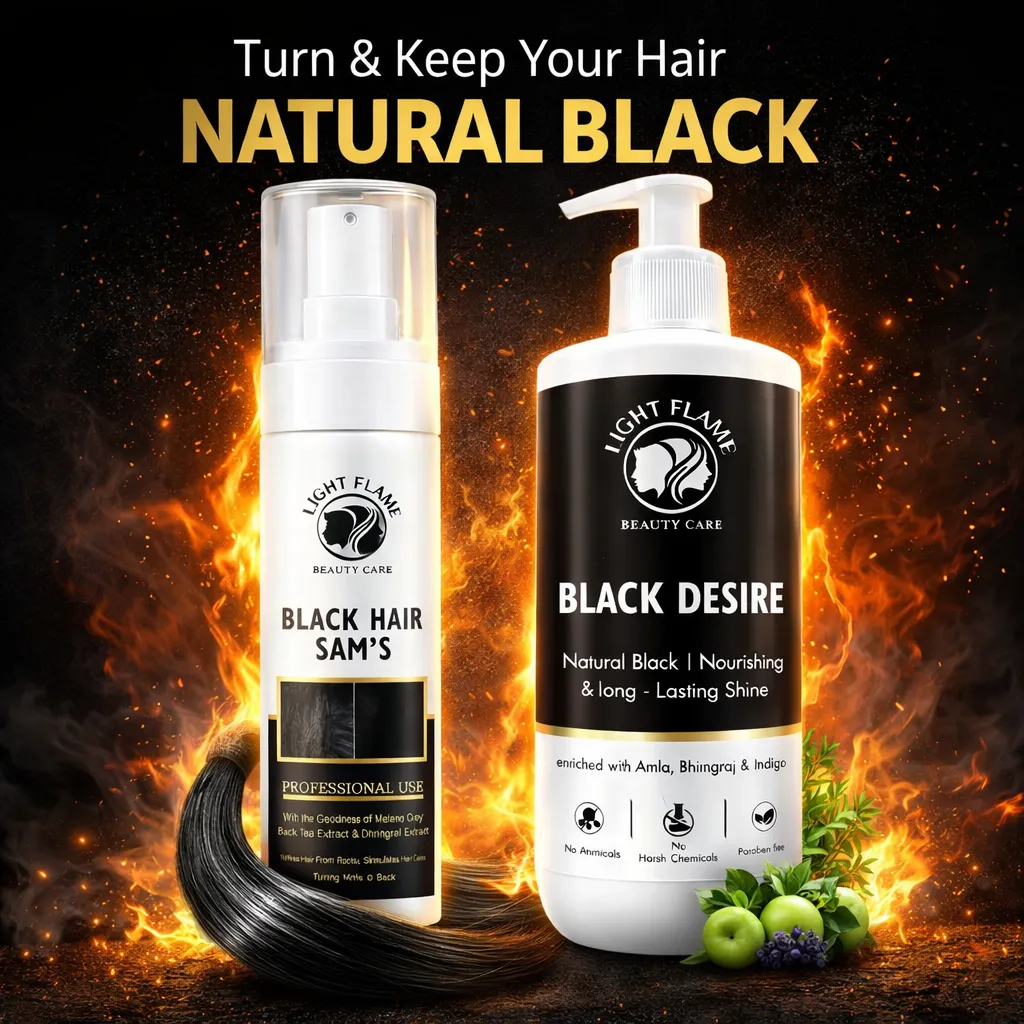BLACK HAIR & BLACK DESIRE COMBO